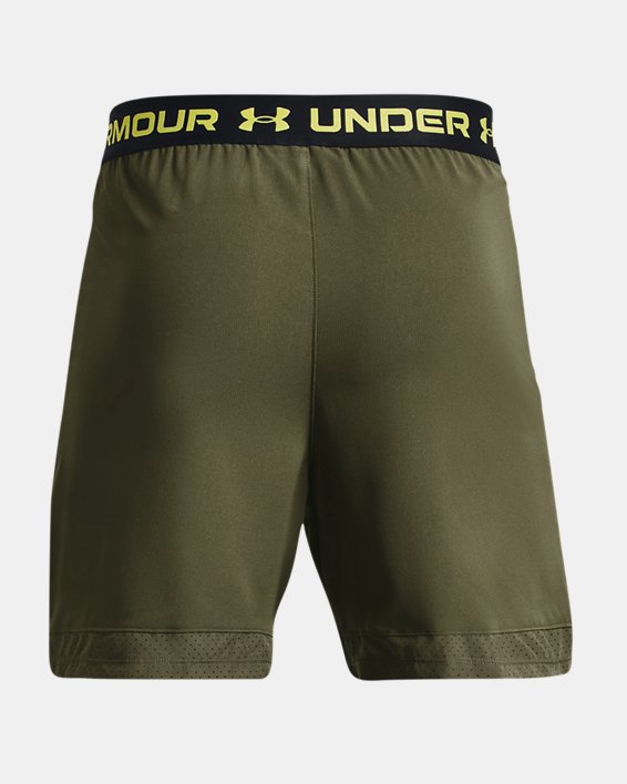กางเกงขาสั้น UA Vanish Woven 6" สำหรับผู้ชาย in Green image number 6